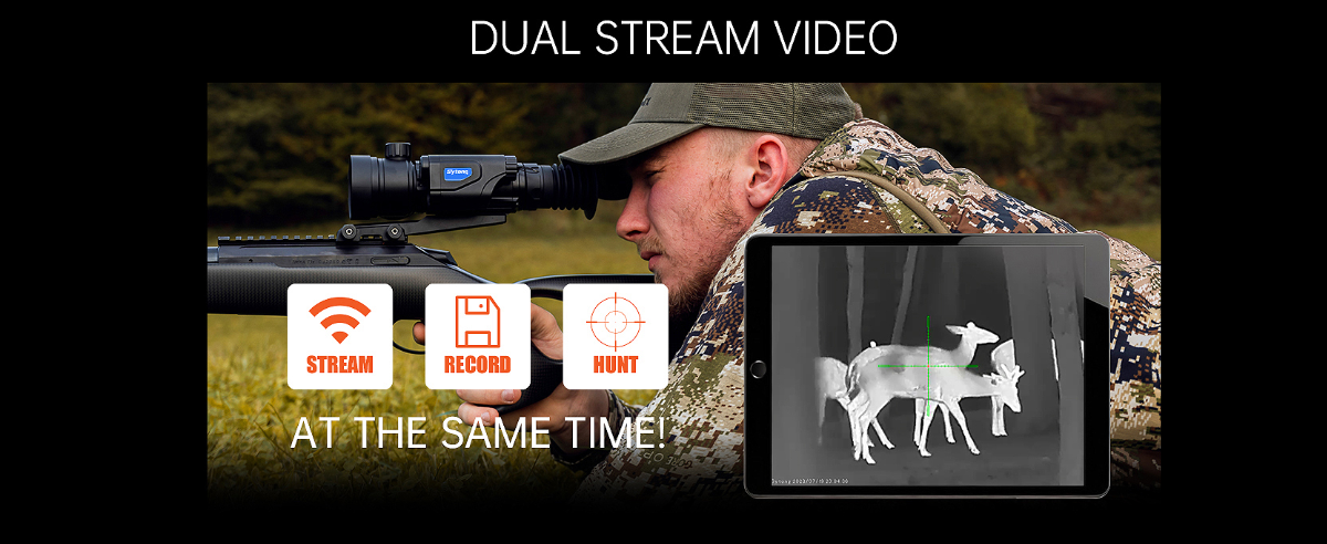 Лазерный целеуказатель на прицеле Sytong XM06-50LRF