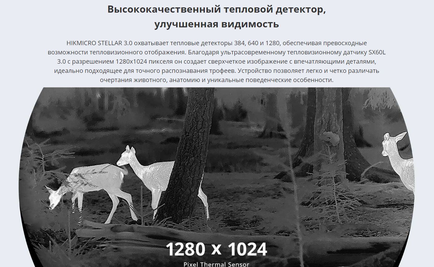 тепловизионный прицел Hikmicro Stellar SX60LS 3.0