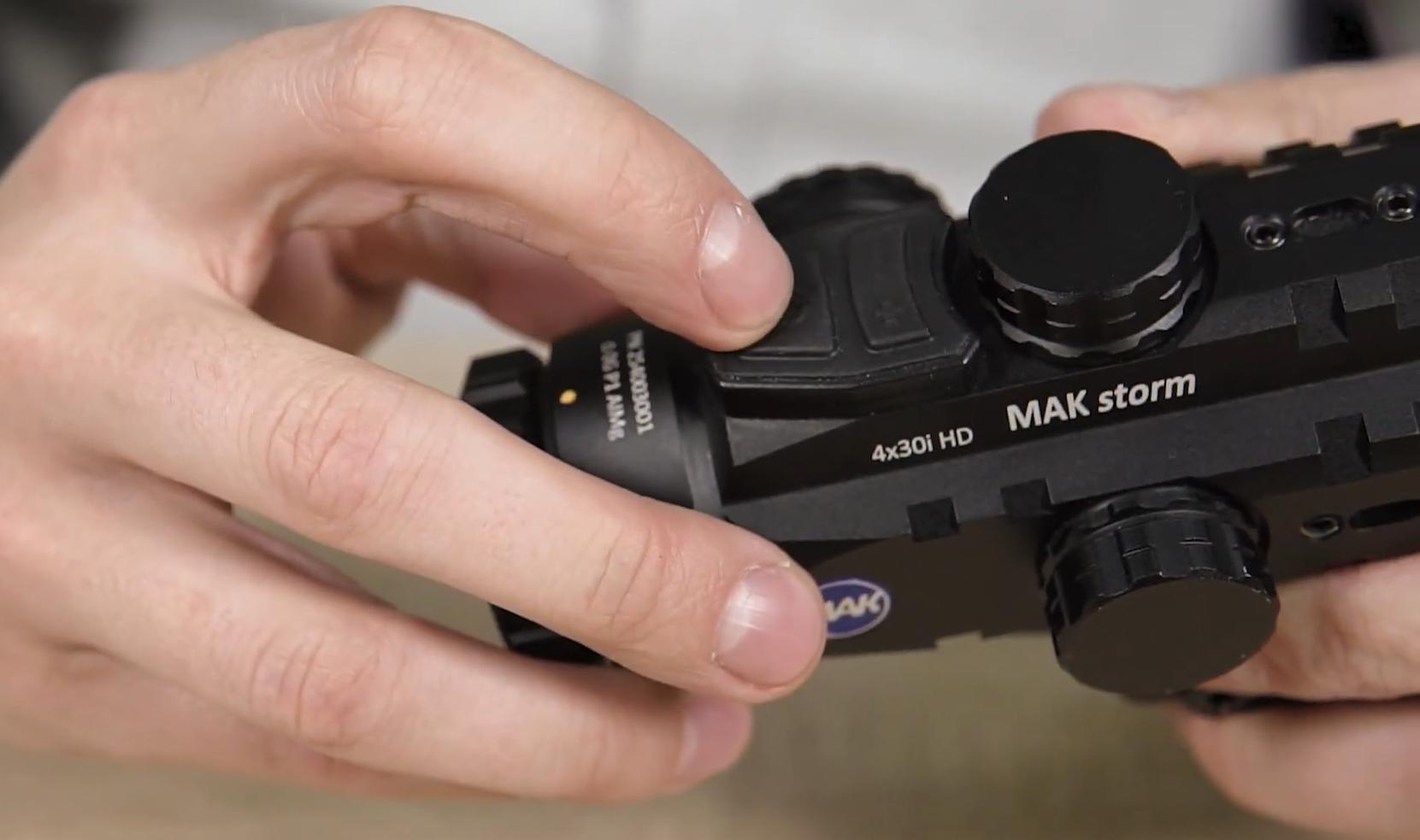 оптический прицел MAKstorm 4x30i HD