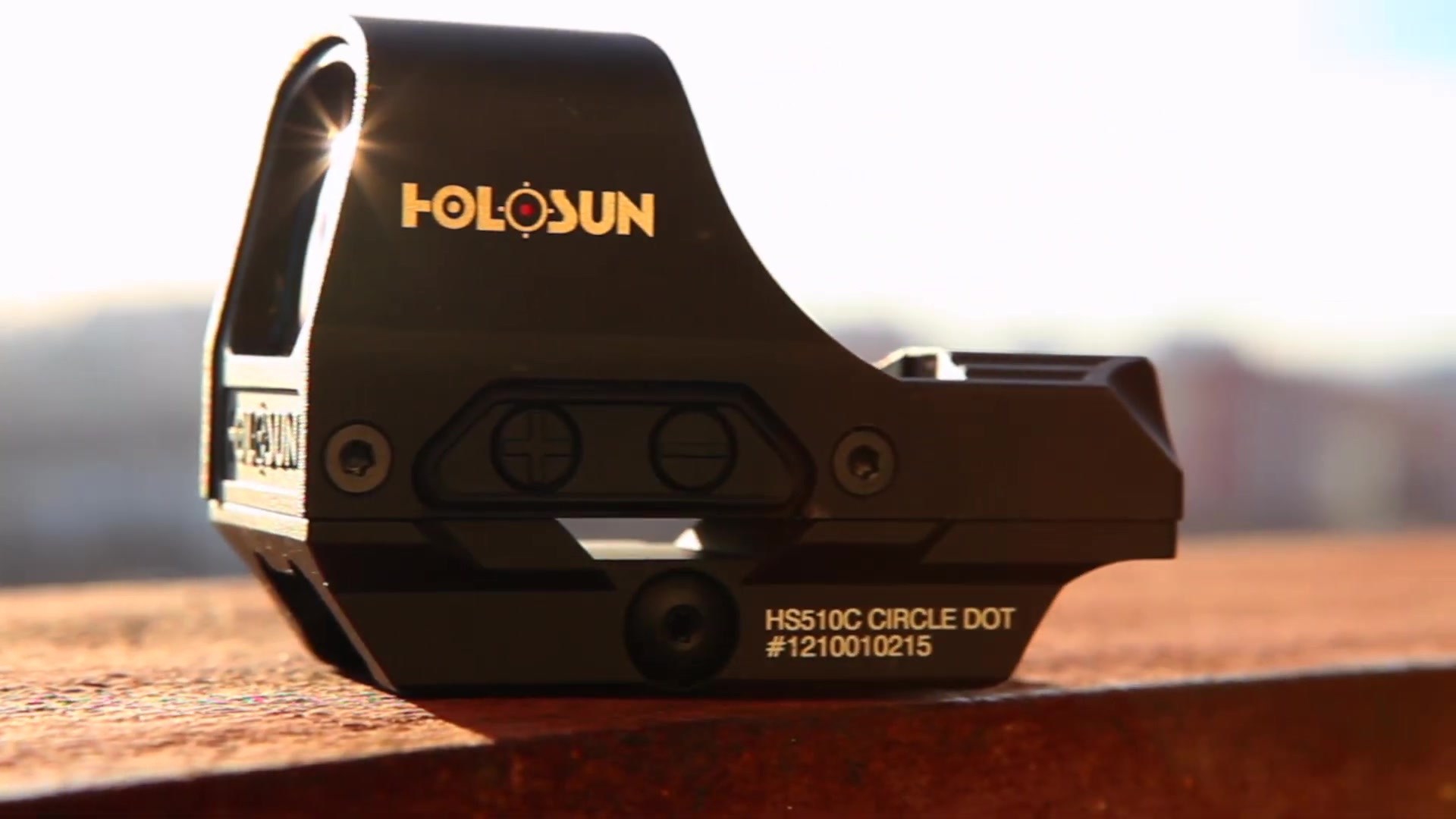 коллиматорный прицел модель Holosun OpenReflex HS510C