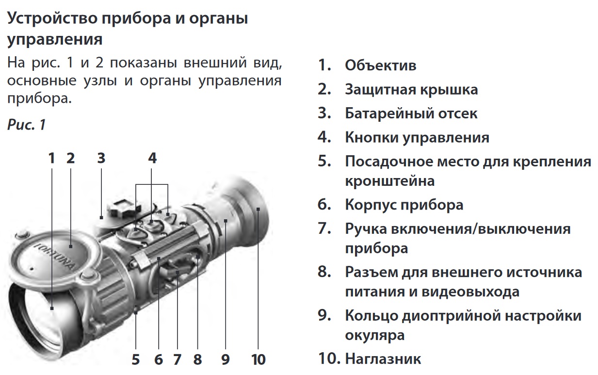устройство Fortuna General 50L3S