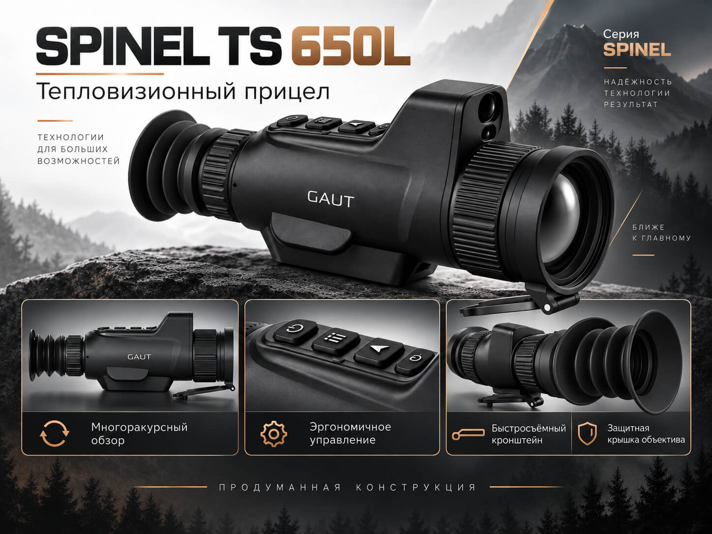 особенности Gaut Spinel TS 650L